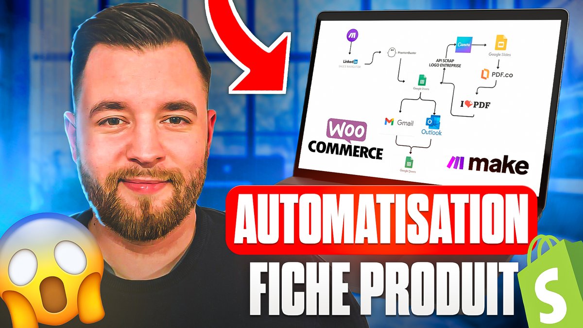Nouvelle vidéo avec <a href="/leroynicolasfr/">LEROY Nicolas</a> ! 🚀

ChatGPT : Réécriture AUTOMATIQUE de Fiches Produits SEO sur Woocommerce &amp; Shopify avec Make

👉🏻 Voir la vidéo : youtu.be/qH1D3eH8gdI