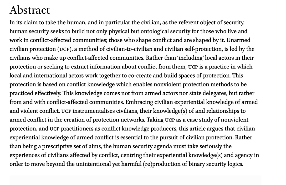 If you would like to read but have trouble accessing the article, just send me a DM 😊