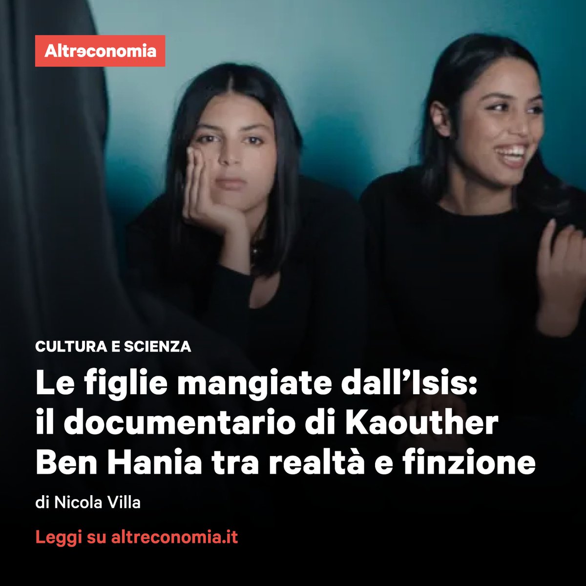 Oggi esce in sala “Quattro Figlie” della regista tunisina Kaouther Ben Hania. Un’opera potente e coinvolgente che esplora la complessa storia di una famiglia tunisina tra radicalizzazione e ricerca di identità. Di <a href="/nicolavilla/">Nicola Villa</a> 

👉t.ly/1rtQb