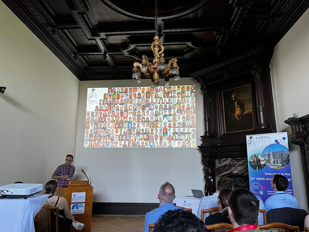 MBML director Prof. Dr. Elie El Agha <a href="/ElieElAgha/">Elie El Agha</a>  opening this year's annual retreat! The slide shows the students who went through the MBML programme in over two decades! @MizikIvana <a href="/jlugiessen/">Universität Gießen</a> <a href="/MbmlProgram/">MBMLProgram</a> <a href="/CPI_ExStra/">CPI</a> <a href="/UKGM_Presse/">UKGM Gießen und Marburg</a> <a href="/dzlacademy/">The DZL Academy</a>