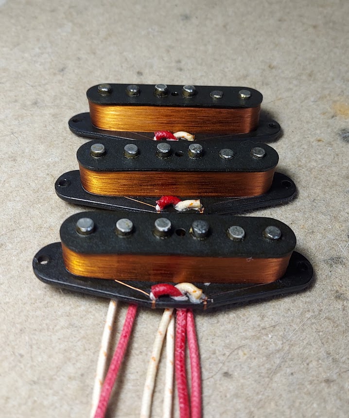 einunikohada666's tweet photo. 特注 64 Style Set w/ W.E Vintage Cables.
#strat
#stratocaster
#64strat
#custommadepickups https://t.co/AoZEsMFGRM