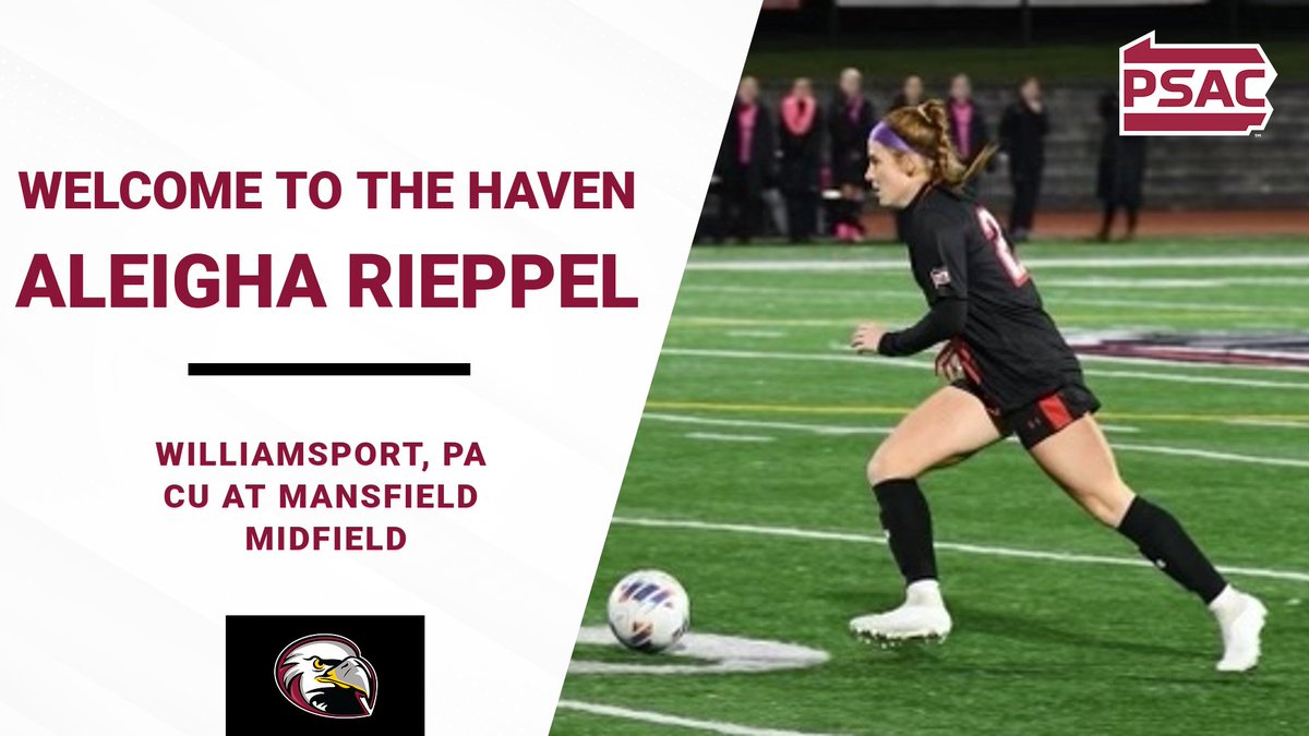 Welcome, Aleigha Rieppel. A sophomore transfer from Williamsport, PA.