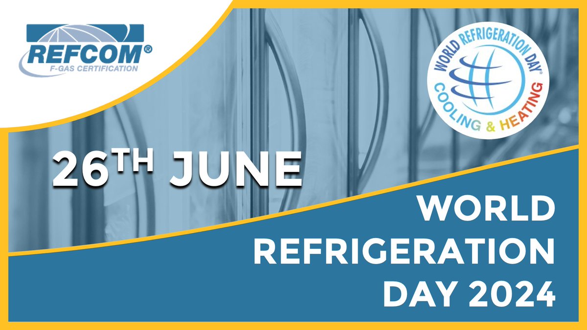 _REFCOM's tweet image. ❄️ WORLD REFRIGERATION DAY ❄️

Today is World Refrigeration Day, aimed at raising the profile of the refrigeration, air-conditioning and heat pump sector. Refrigeration allows us to live, work and travel comfortably. 

eu1.hubs.ly/H09phB60

#nextgencooling #refcom