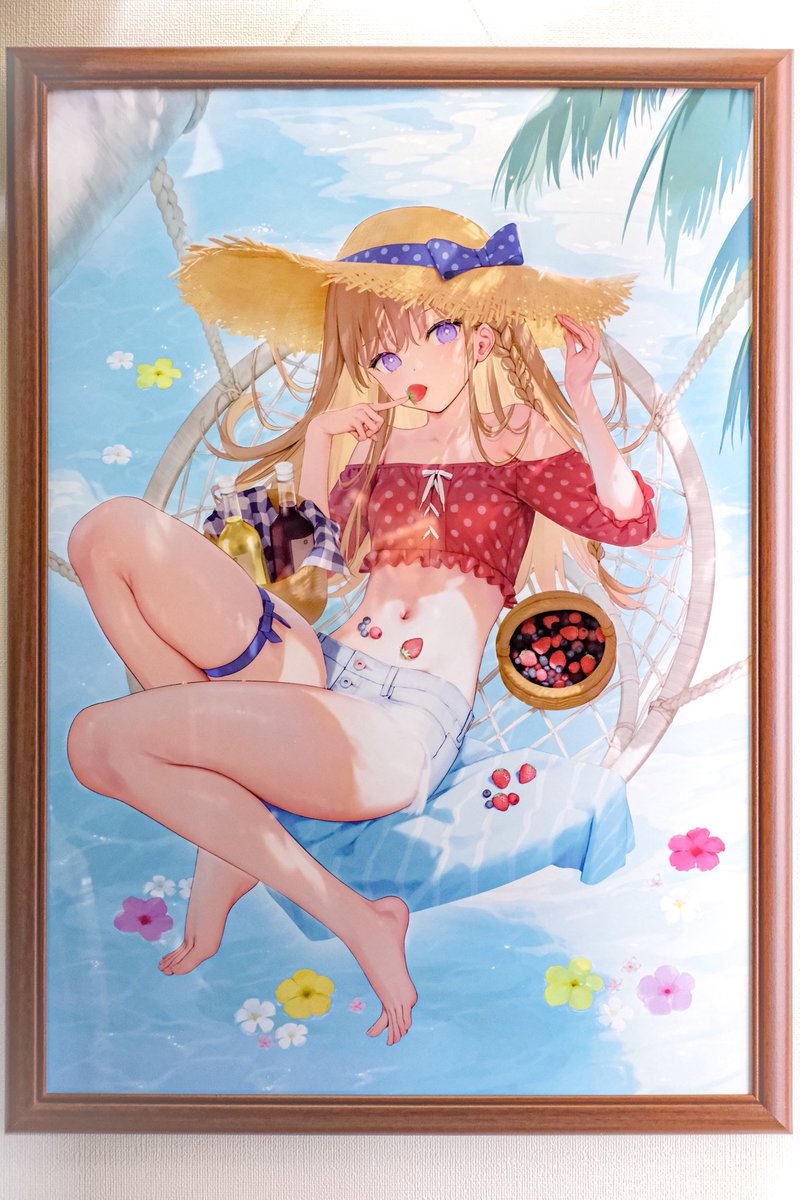 絵師100人展　複製原画　mignon　The InnocentWanderer 絵師100人展14にて購入させていただいた mignon先生(@mignon)の複製