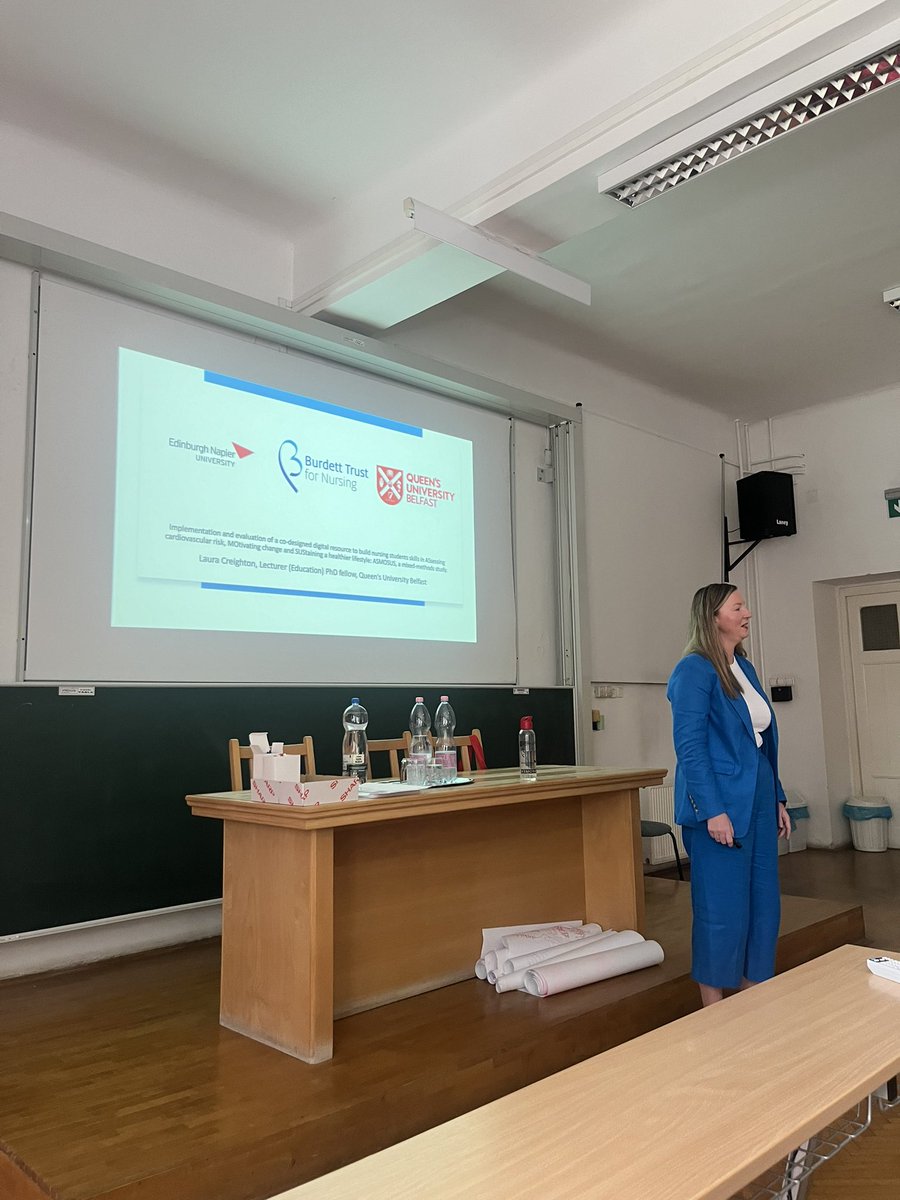 EHendersonRN's tweet image. A privilege to hear the incredible work @laurafergie2014 is doing to promote ASsessment of CVD, MOtivating change and SUStaining a healthier lifestyle amongst students.
What a superstar ⭐️
#ASMOSUSresource #QUBSzeged 🇭🇺
@QUBelfast @QUBSONM