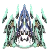 色数とかを意識せずに合成モードで描いたドット絵もどき……いわばデミ・ドット・アートなんてのも描いてました。 Demi-dot Art: I didn't redtricted number of colors, but drew like dot art.