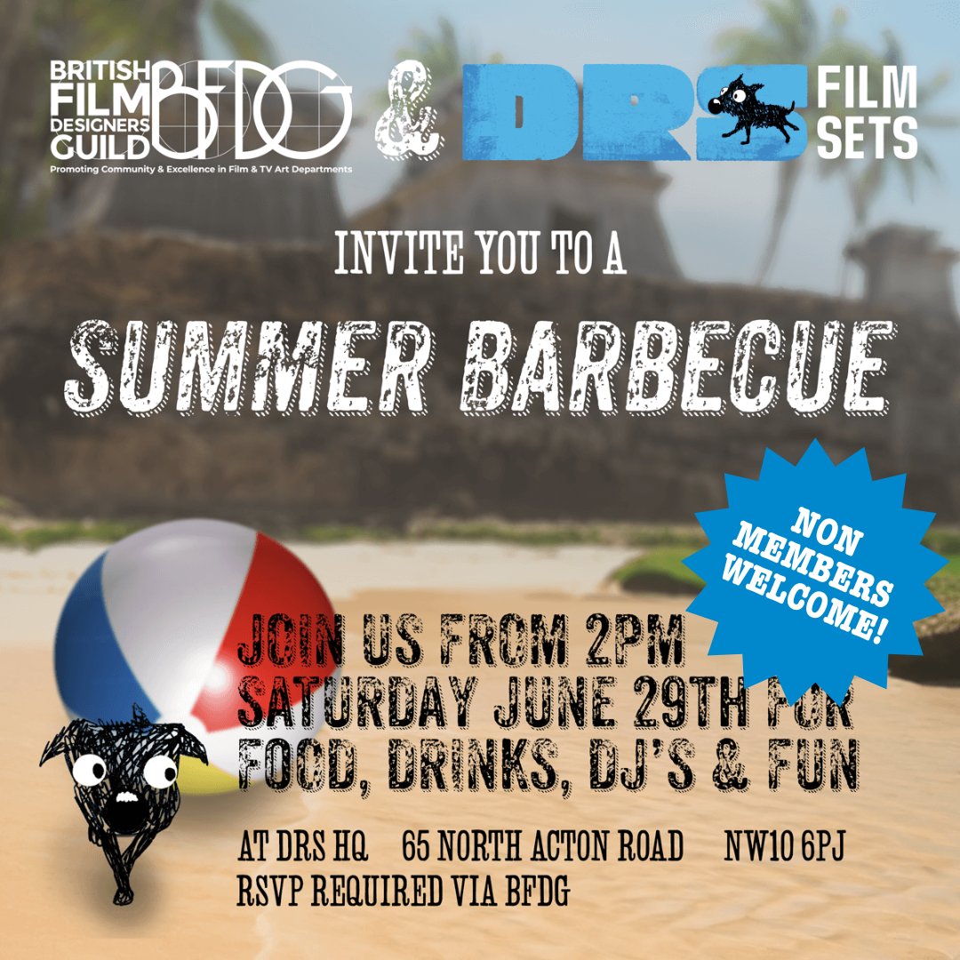 Come and join us from 2pm at DRS Film Sets this Saturday 29th June, we'd love to see you there. 🥂 📷 
Non-members welcome too!
📷bfdg.wildapricot.org/event-5750369