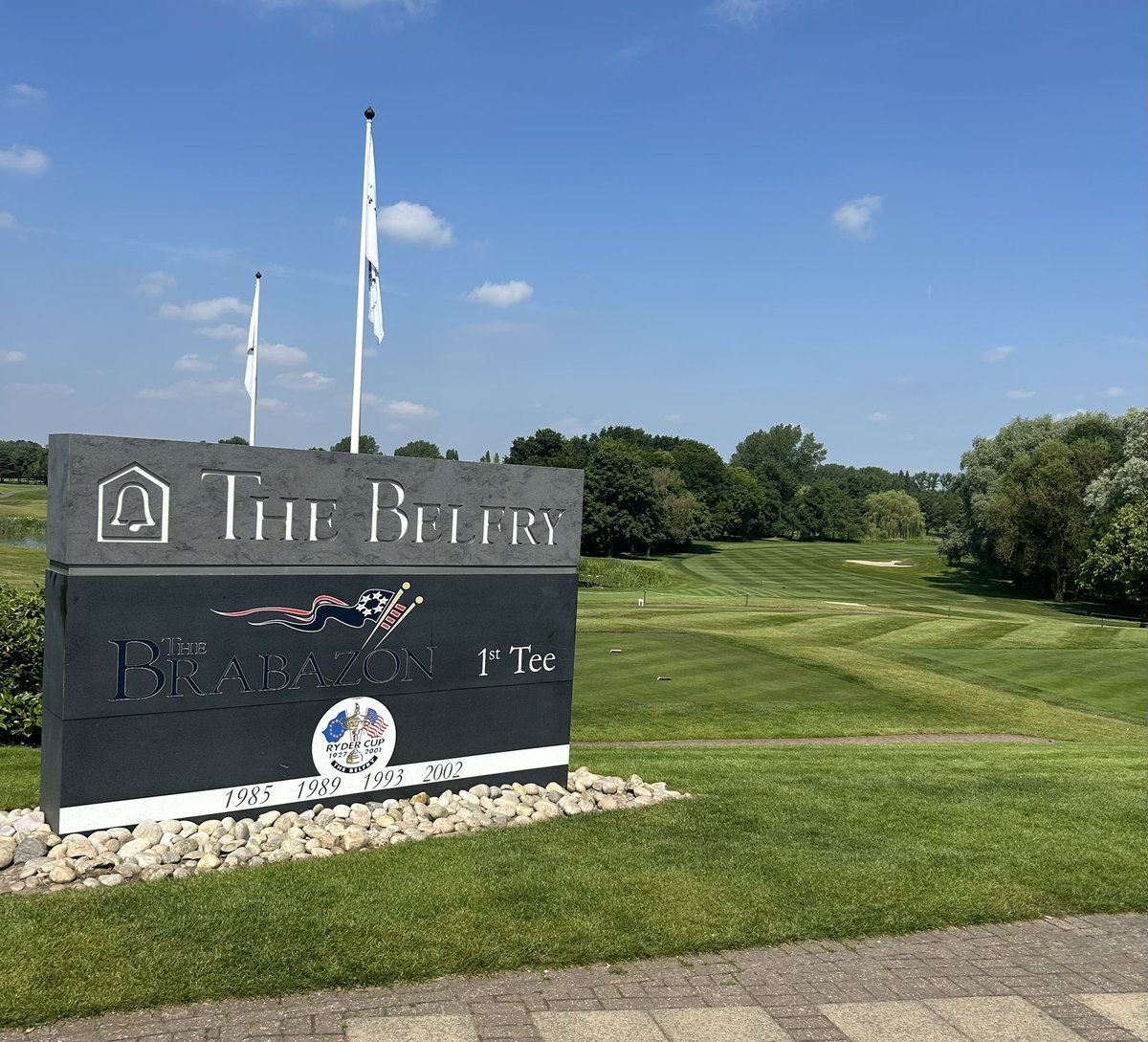 Lovely day for it ☀️ ⛳️