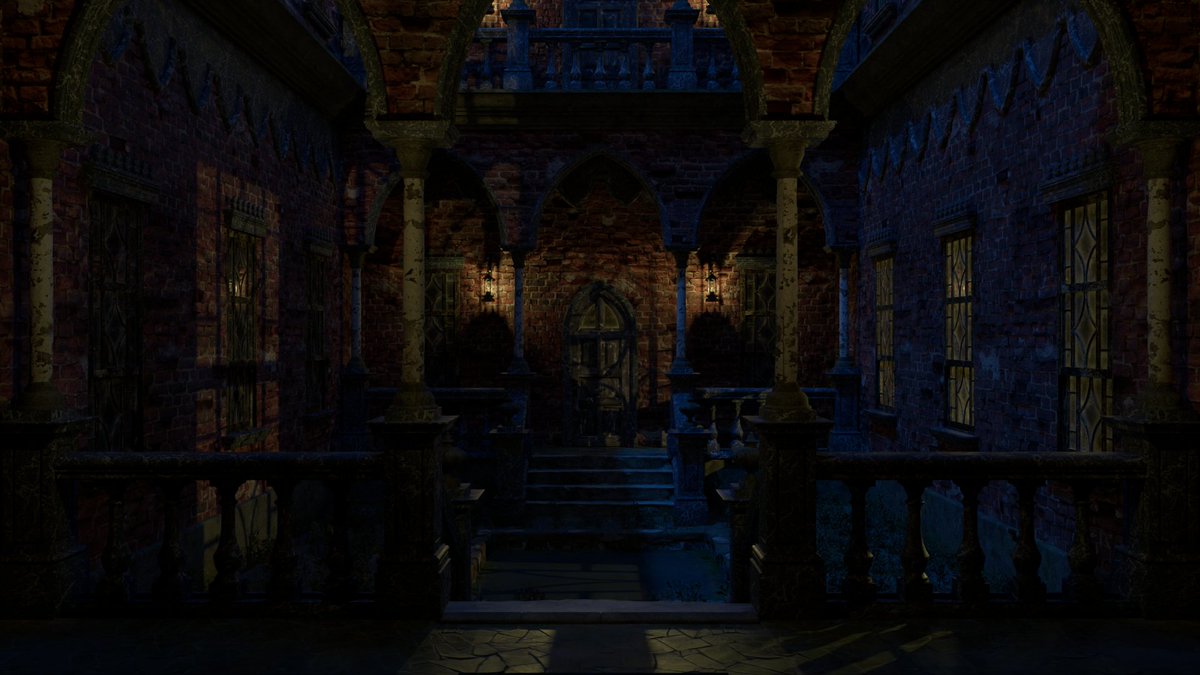 MarcQuM's tweet photo. The FINAL version
Me daba mucha pereza ponerme con este escenario pero al final lo terminé rapidito 😎#indiegamedev #indiegamedevelopment #indiegamedeveloper #adventuregame #efter #solodeveloper #videogame #SurvivalHorror #Indiegame #mansion #gothic #house #3d #render #horror https://t.co/Bt936isnMc
