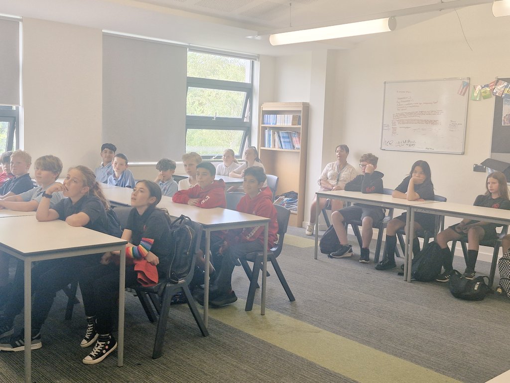 Pupils have been to Drama, Music, IT &amp;  Geography!!@MsHiraniU <a href="/StCyresSchool/">St Cyres School</a>