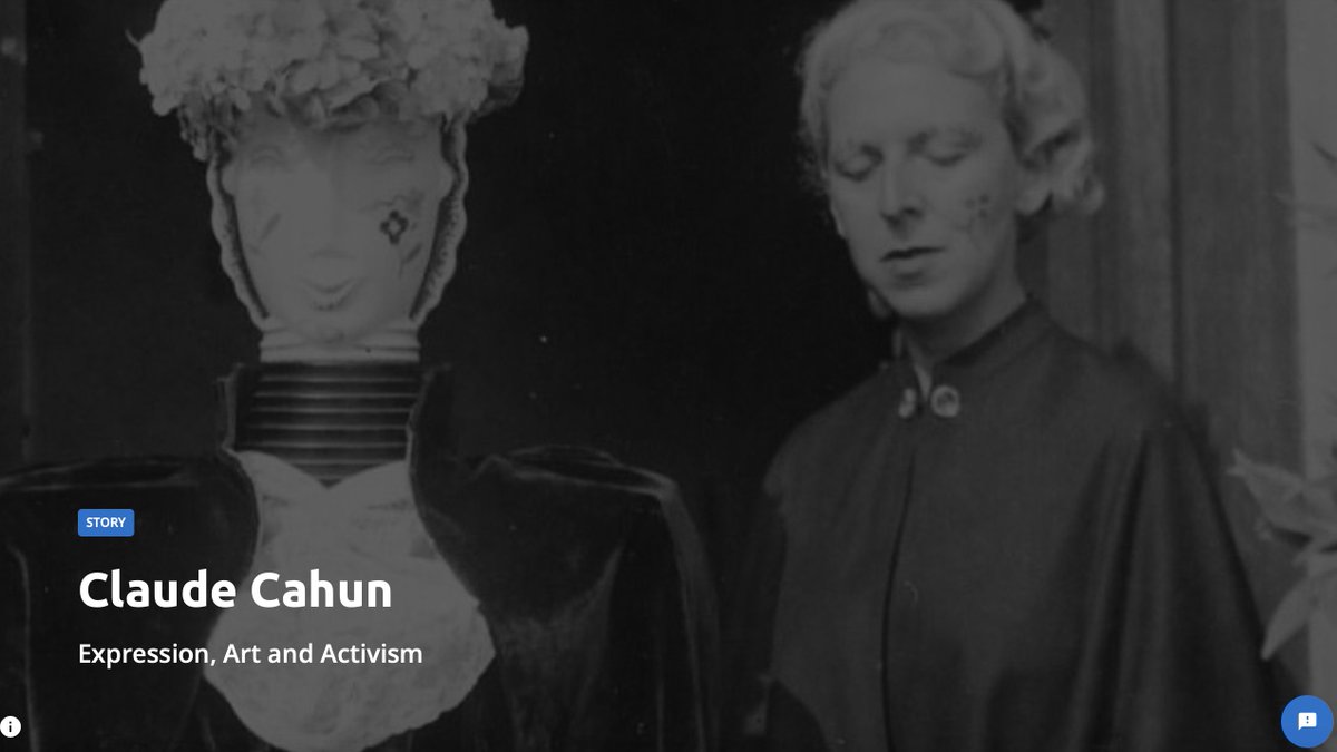 Marching on with celebrations of #pride we are thrilled to introduce a story by Althea Alberani from <a href="/QueerBritain/">Queer Britain Museum</a> on the life and work of artist Claude Cahun, written as part of the #debias project.

Enjoy this insightful reading on <a href="/Europeanaeu/">Europeana</a> 
shorturl.at/MdmsP
