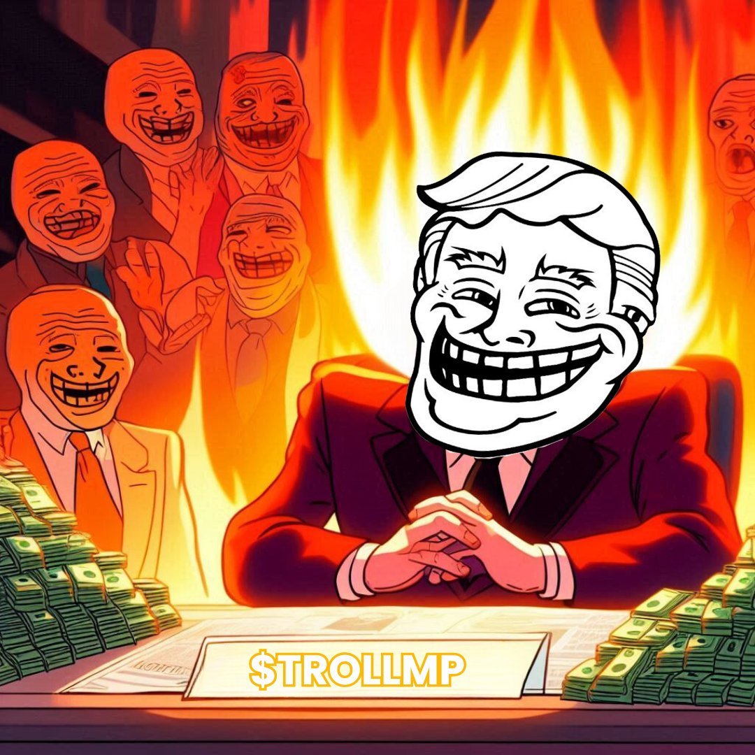 The_Trollmp's tweet image. When your $TROLLMP investment hits peak satisfaction! 🔥🚀

Witness your meme portfolio light up the charts!

#TrollmpSuccess #MemeFire