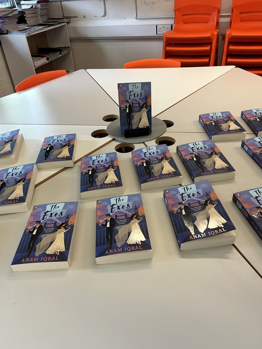 Loved visiting <a href="/amsi_library/">AMSI Library</a> yesterday! Thank you so much for inviting me - your Year 10 students were so lovely and it was great to speak to them about my writing journey and debut novel, THE EXES ❤️