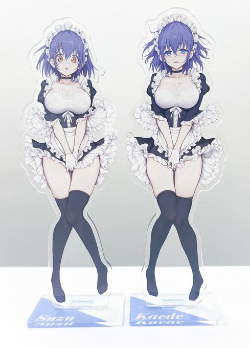 メロンブックス限定販売🍈
きょくちょ先生『楓と鈴』
メイドver.抱き枕カバー
୨୧‥∵‥‥∵‥‥∵‥‥∵‥୨୧

ただいま一次受注のご予約受付中✨「楓&鈴Ver添い寝ASMR音声付き限定版」を同時購入したお客様に、こちらのアクリルフィギュアをプレゼント💕

同時購入はこちら🔽
https://t.co/vApgq24v50 