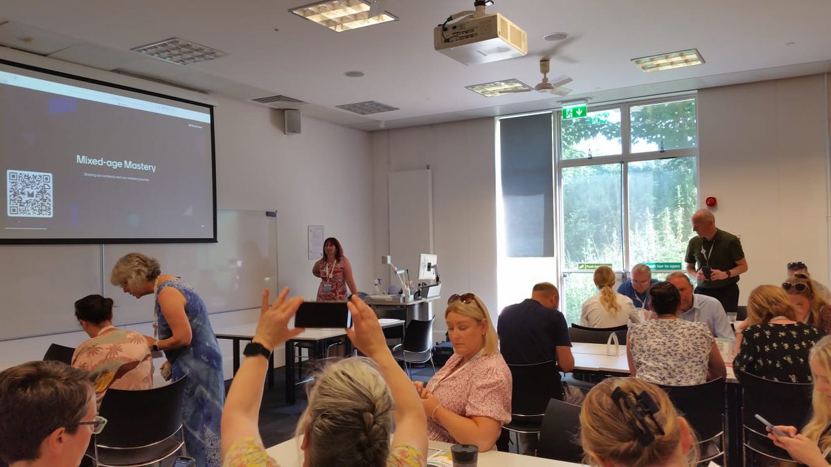 <a href="/NNWMathsHub/">NNW MathsHub</a> first keynote complete, and now for the first set of 4 workshops. Mixed age, the start of a child's maths journey, achieving that L2 and using ratio tables. All delivered and designed by our own local leaders of maths education #llme. One very proud Maths Hub Lead.