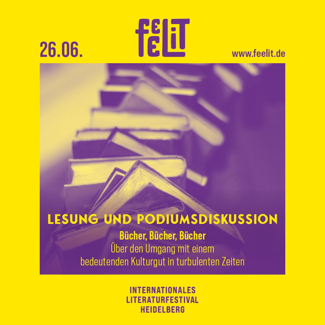 Heute Abend geht es um "Bücher, Bücher, Bücher" - mit der künstlerischen Leitung des Festivals <a href="/jagodamarinic/">JAGODA MARINIĆ 🪝</a> Ministerin Petra Olschoski, dem Autor und Verleger Dinçer Güçyeter und dem Verleger Manfred Metzner sprechen wir über das Kulturgut Buch in turbulenten Zeiten