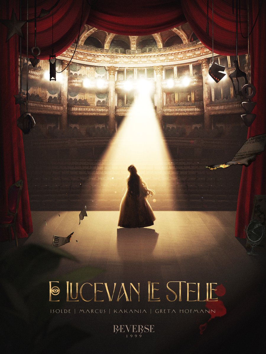 New Version Announcement

Vienna, a city of art and culture, is set to host a much-celebrated opera.
As the spotlight is cast, all eyes turn to the center of the stage; the curtain rises, heralding the "Storm" ...

#Reverse1999Ver1ꓸ7 #Elucevanlestelle