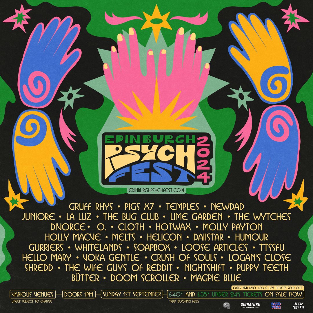 MELTS (@wearemelts) on Twitter photo Hello good morning
We will be playing <a href="/Edinburgh_Psych/">EdinburghPsychFest</a> this September
Tickets on sale now at edinburghpsychfest.com Hello good morning
We will be playing <a href="/Edinburgh_Psych/">EdinburghPsychFest</a> this September
Tickets on sale now at edinburghpsychfest.com