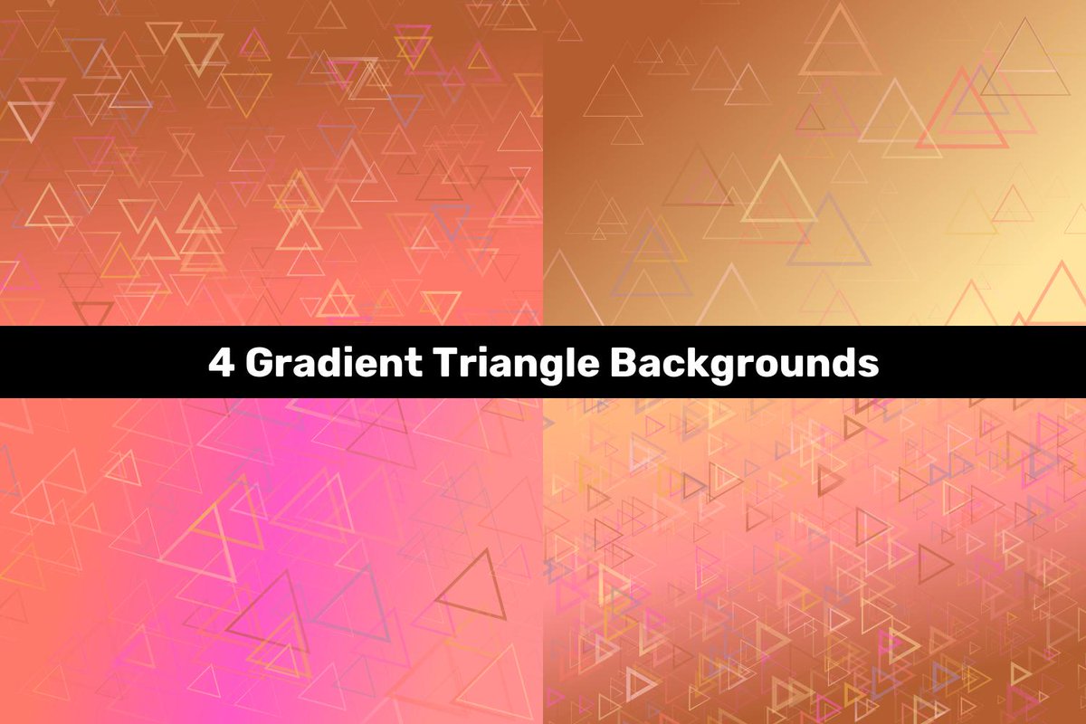 DavidZydd's tweet photo. 4 Gradient Triangle Backgrounds https://t.co/KUNRwHVYZ7  #DiscountBackgrounds #graphicdesign #BackgroundSet #backgrounds #graphic #DavidZydd #websitebackground #BackgroundGraphic #BackgroundCollection #site #PremiumVectorGraphicDesign https://t.co/aSSdUO87Wq