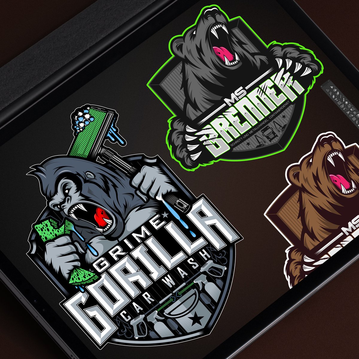 fatpunkstudio's tweet photo. Angry #branding by FPS 🦍🐻 Discover our creative design services via link below.
•
https://t.co/mNheLo6pel
•
#gorillalogo #bearlogo #brandingexpert #brandingproject #brandingservices #businessbranding #logobrand #logos #logodesign https://t.co/B0geUE4mQq