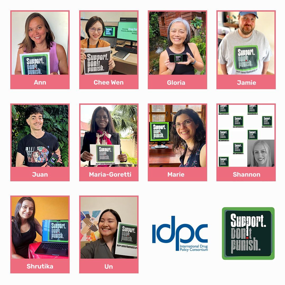 The '#WarOnDrugs' is a war on our people. 

The IDPC Secretariat stands with all who mobilise on #SupportDontPunish Day — and beyond — to build a future where we can all fit and thrive.

End stigma &amp; criminalisation! 💚 
Embrace harm reduction! 💚 
Enact a safe supply! 💚