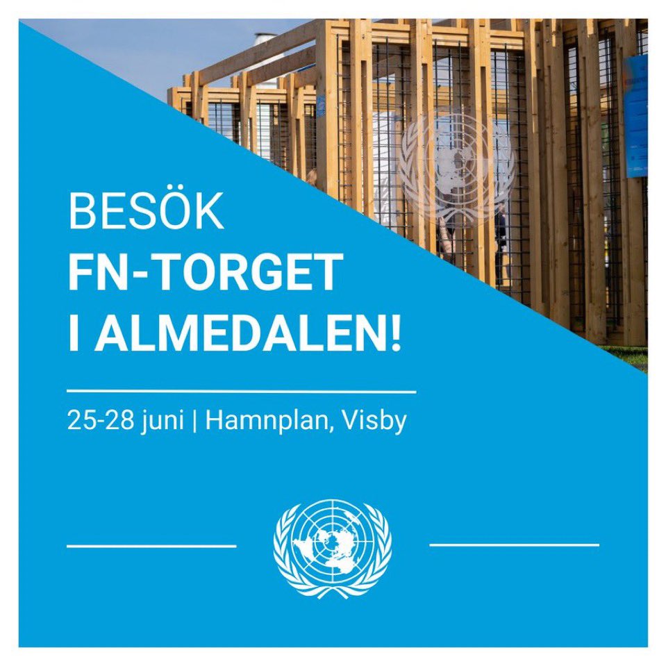 UN Women Sweden (@unwomensweden) on Twitter photo På plats i #Almedalen 🇺🇳🇺🇳 FN tillsammans - UN Women Sverige, <a href="/UNHCR_NE/">UNHCR Nordic and Baltic Countries</a> <a href="/UNDP_Sweden/">UNDP Sweden</a> <a href="/unicefsverige/">UNICEF Sverige</a> <a href="/Unescosverige/">Unesco Sverige</a> @GlobalCompactSE <a href="/WFP/">World Food Programme</a> <a href="/UNFPA_Nordic/">UNFPA Nordic Representation Office</a> <a href="/FNforbundet/">Svenska FN-förbundet</a> <a href="/UNICEFinnovate/">UNICEF Innovation</a> <a href="/UNmigration/">IOM - UN Migration 🇺🇳</a> På plats i #Almedalen 🇺🇳🇺🇳 FN tillsammans - UN Women Sverige, <a href="/UNHCR_NE/">UNHCR Nordic and Baltic Countries</a> <a href="/UNDP_Sweden/">UNDP Sweden</a> <a href="/unicefsverige/">UNICEF Sverige</a> <a href="/Unescosverige/">Unesco Sverige</a> @GlobalCompactSE <a href="/WFP/">World Food Programme</a> <a href="/UNFPA_Nordic/">UNFPA Nordic Representation Office</a> <a href="/FNforbundet/">Svenska FN-förbundet</a> <a href="/UNICEFinnovate/">UNICEF Innovation</a> <a href="/UNmigration/">IOM - UN Migration 🇺🇳</a>