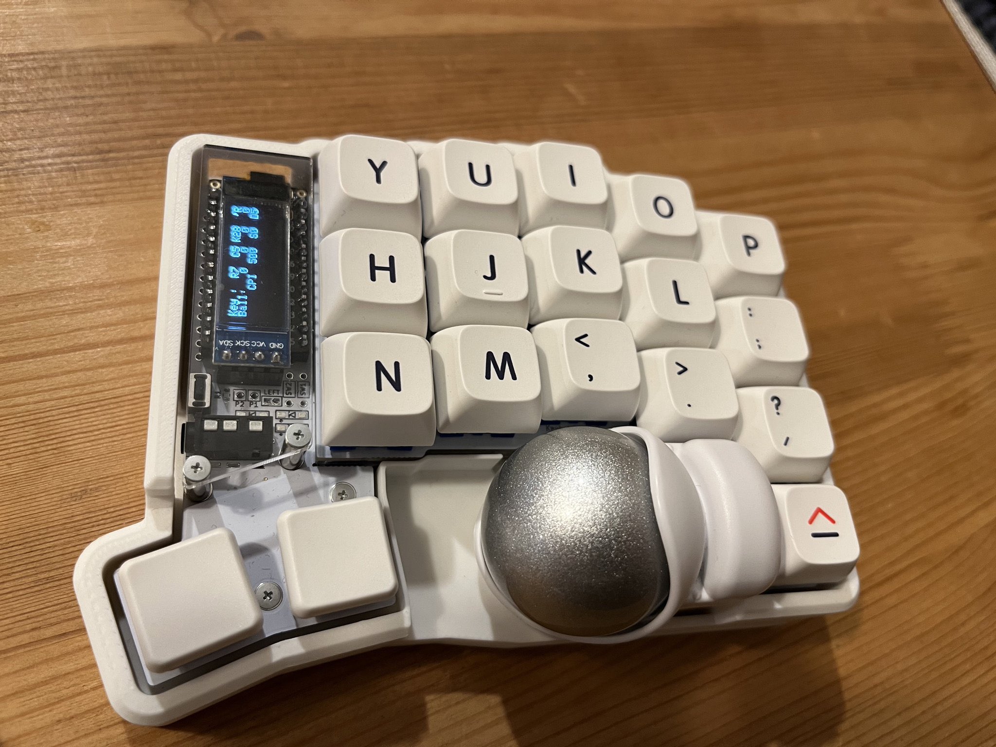 無線化)keyball 39 はまり 無線化)keyball 39 はまり