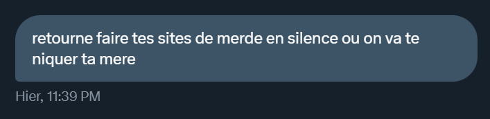 florian_belz's tweet photo. GM à tous et bienvenue aux nouveaux qui nous ont rejoint depuis hier, on approche des 300 ici, ça fait plaisir !
Je vais en décevoir beaucoup mais d'habitude c'est beaucoup plus calme ici 😅
Je tweet une dernière fois sur le #redbullgate ou #hygienedevie (appelez ça comme vous voulez) puis après je retourne à ma petite vie de pnj
Certains m'ont dit que j'aurai du laisser filer et pas remettre de l'huile sur le feu en répondant aux provocs de quelques malins sur le physique ou autre
Avec le recul je suis d'accord avec eux. Pourtant je regrette pas du tout d'avoir ouvert ma gueule
Je m'explique :
Pour moi, se taire c'est donner raison à la violence gratuite, à l'effet de groupe et cautionner toutes formes de harcèlement (et encore ce que j'ai eu hier c'était rien comparé à ce que vivent certains)
Donc ne laissez jamais personne rabaisser vos idées, vos projets, votre physique ou votre vie, et ce à aucun prix (le mec se croit dans à la poursuite du bonheur mdr)
J'en ai jamais parlé ici mais depuis 2 ans je vis une vraie traversée du désert
J'enchaine dépression sur dépression, 1 an d'arrêt maladie au cumulé....
J'avais complètement perdu l'envie de vivre
Il y a 3 mois, alors que j'étais au plus bas, je décide de tenter le tout pour le tout :
Quitter mon cdi à 50k pour me lancer à mon compte dans le webdesign
Et tout ça :
- sans aucun sous de côté
- sans aucun réseau
- sans aucun client
3 mois plus tard j'ai mes premiers clients, 300 personnes suivent mon contenu ici, je fais mes premiers revenus grace à ma passion
Alors oui je lève pas 1 million de fonds d'investisseur. Oui je fais pas 100k par mois.
Mais putain, vu d'où je viens je suis déjà tellement fier de tout ce que j'ai pu changer dans ma vie en seulement 3 mois.
Bref, tout ça n'est pas pour jouer les victimes, loin de là. Mais j'accepte pas qu'on se permette de juger ceux qui ont pas des objectifs de zinzins
J'en ai rien à faire de brasser des millions. C'est pas ça qui me rendra heureux, je le sais.
Je veux juste me prouver que je peux vivre de ma passion, même si je suis pas le plus talentueux ou le meilleur businessman.
Et si je peux inspirer au moins une personne avec ce que je raconte, alors ce compte aura servi à quelque chose.
Sur ce, merci pour ceux qui ont lu jusque là, prenez soin de vous et de vos proches, c'est le plus important. Et allez bosser haha !
Je préshot les pavé+palu mdr
P.S. : je vous mets les meilleurs DMs que j'ai reçu hier (sah jsuis un bon de pas leak les blases)