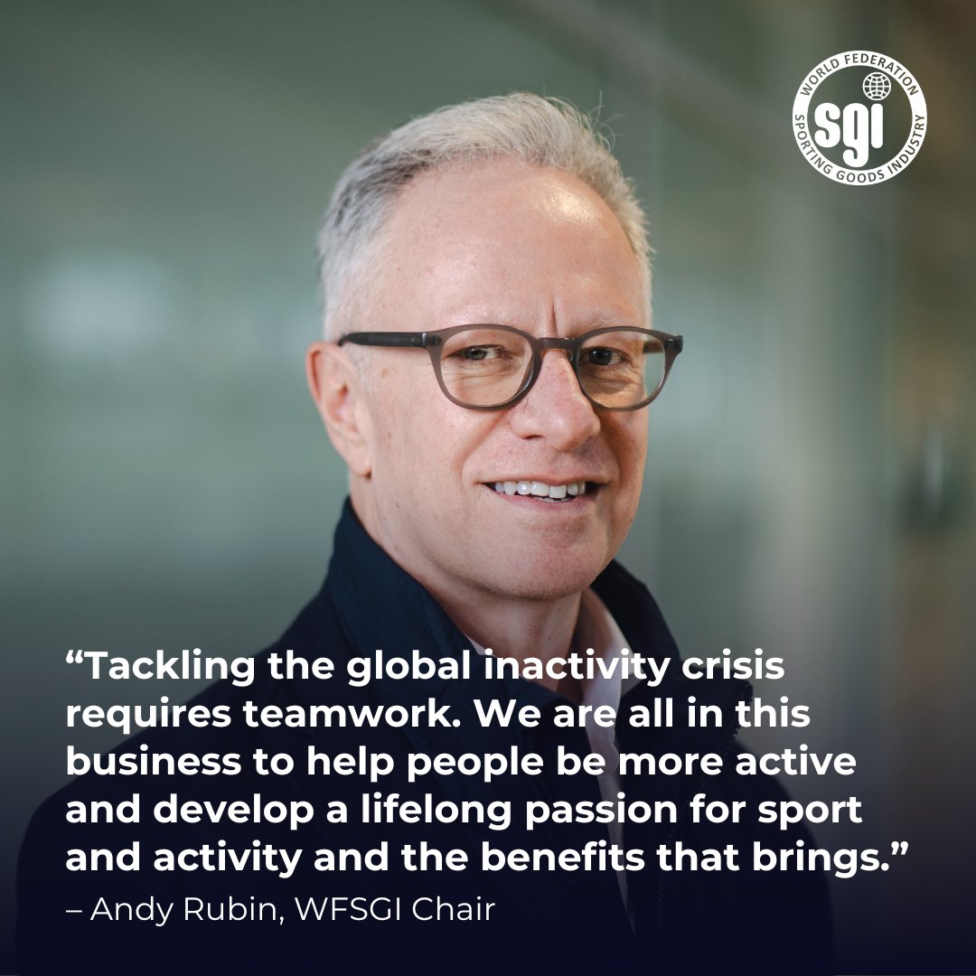 Proud to bring together the global sporting goods and fitness industries in a historic call for urgent and coordinated action as adult physical inactivity levels reach an all-time high. Read about the latest data and our joint industry commitments here: lnkd.in/dey8XEVb