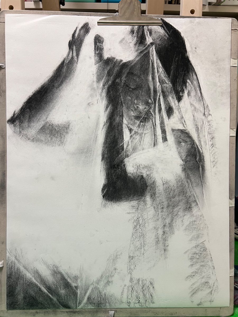 模写 途中ーー
今はもう少し進んでる（т-т）