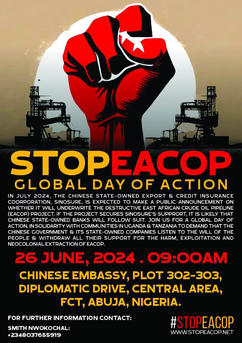 Happening Now ‼️We condemn the the nature of criminality of the Ugandan authorities against the peaceful demonstrators against the halmful and deadly #EACOP project and demand for unconditional release of the brave and resilient EHRDs.
#stopeacop
<a href="/stopEACOP/">StopEACOP</a> <a href="/350Africa/">350 Africa</a>