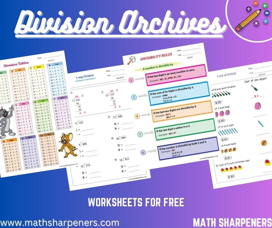 M_Sharpener3807's tweet photo. "Master division effortlessly with our engaging worksheets. Perfect for building a strong foundation in division concepts and skills."
https://t.co/K43qHw8xOm
#mathsharpeners
#Division
#divisionworksheets
#kidsfreeworksheets
#freemathworksheets
#education
#learning https://t.co/LQEAN496oD