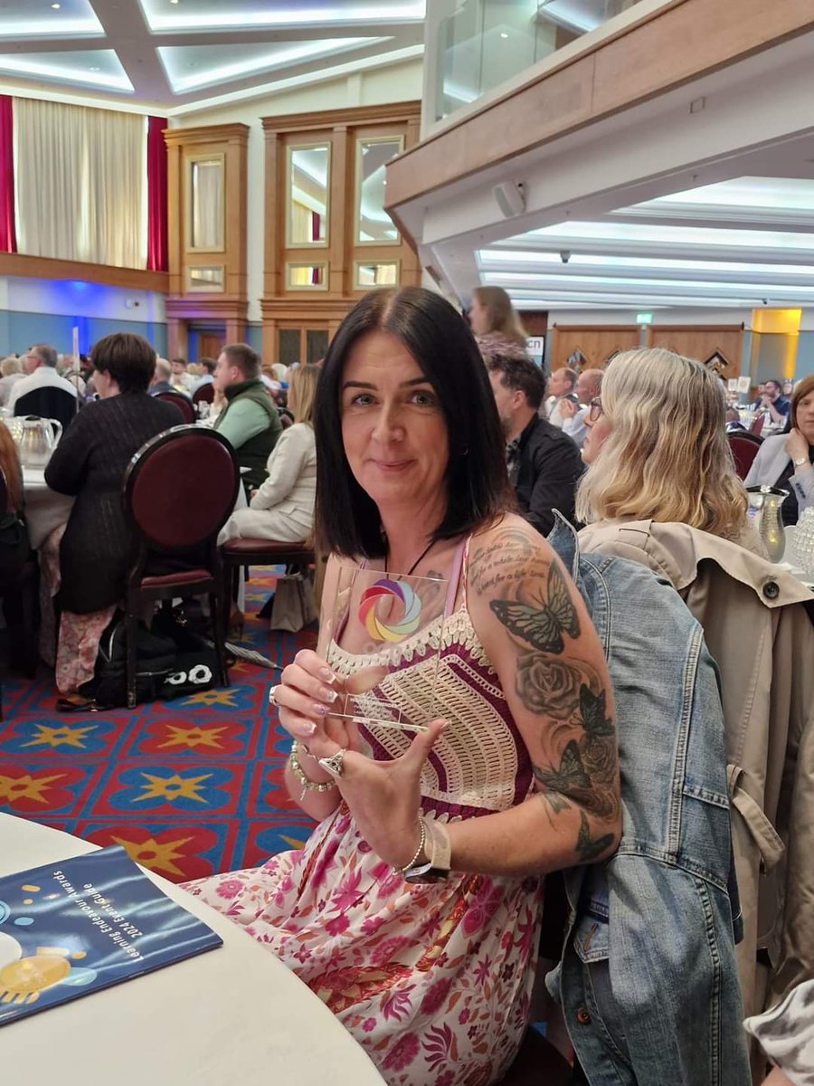Congratulations to Clare Bowman who has received a highly commended award in the category of Health &amp; Wellbeing Learner of the year at todays OCN Learning Endeavour Awards.  Clare is one of our Lottery funded Colin Wellbeing Resilience participants. 

<a href="/ocnni/">OCNNI</a>
#ocnawards24