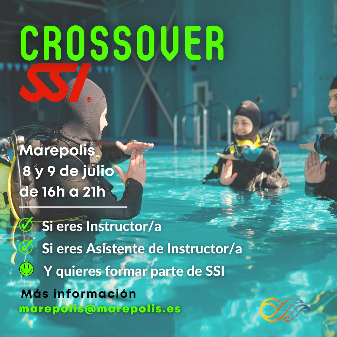 🔴 Este Crossover tendrá lugar los días 8 y 9 julio de 16h a 21h en nuestras instalaciones 👇🏻