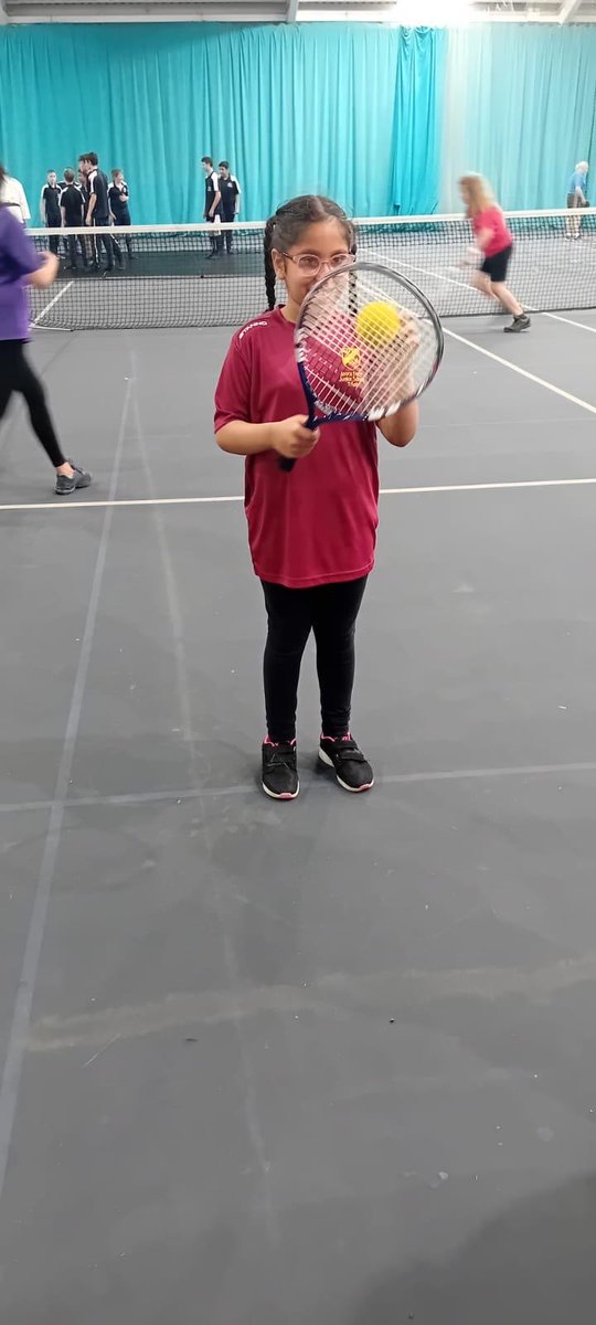 Our pupils at the ‘Have a Go’ event yesterday tried curling, tennis, cycling, table tennis and Boccia!