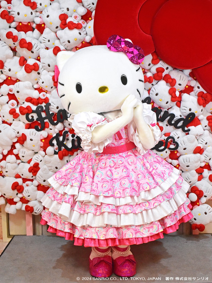 ハローキティ50周年のお祝いをお伝えくださり誠に光栄に存じます。 心