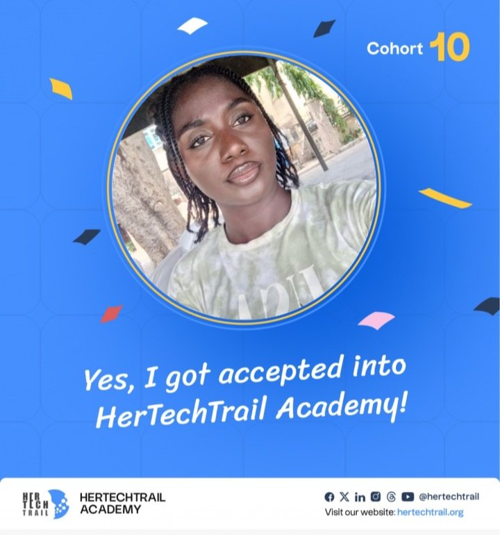 Chhinwa's tweet photo. You know when they say if you start a tech journey , its not guaranteed you continue on that same learning path. Let's venture into product management ..#HTTAcademy #Hertechtrail #HTTACohort10 #womenintech https://t.co/zp9pHDYQ5L
