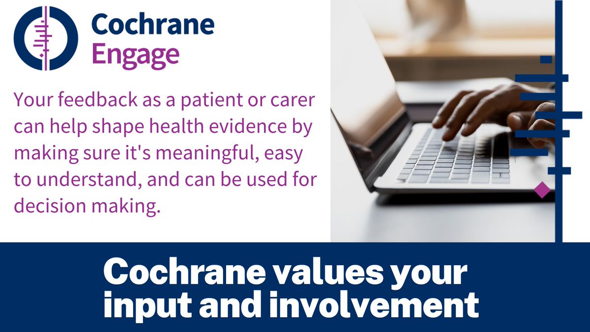 cochranecollab's tweet photo. Have you or a loved one experienced #LungCancer?
We are looking at the evidence for treatment and would like your feedback!

🙋 #Volunteer on #CochraneEngage https://t.co/f7NKPxPwAA 

@CochraneConsumr #CancerPatient #CancerExperience #Cancer https://t.co/wy8cy4YiGR