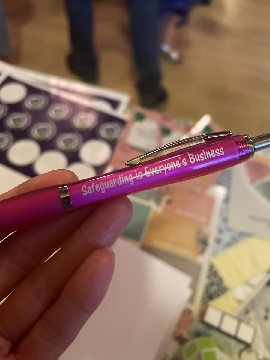 At the Caring Together Summit <a href="/SheffChildrens/">Sheffield Children's</a> Brilliant to see so many colleagues &amp; talking about our stripe on the Trust “beach ball”. #safeguarding #safeguardingiseveryonesbusiness 
#thinkpinkforsafeguarding