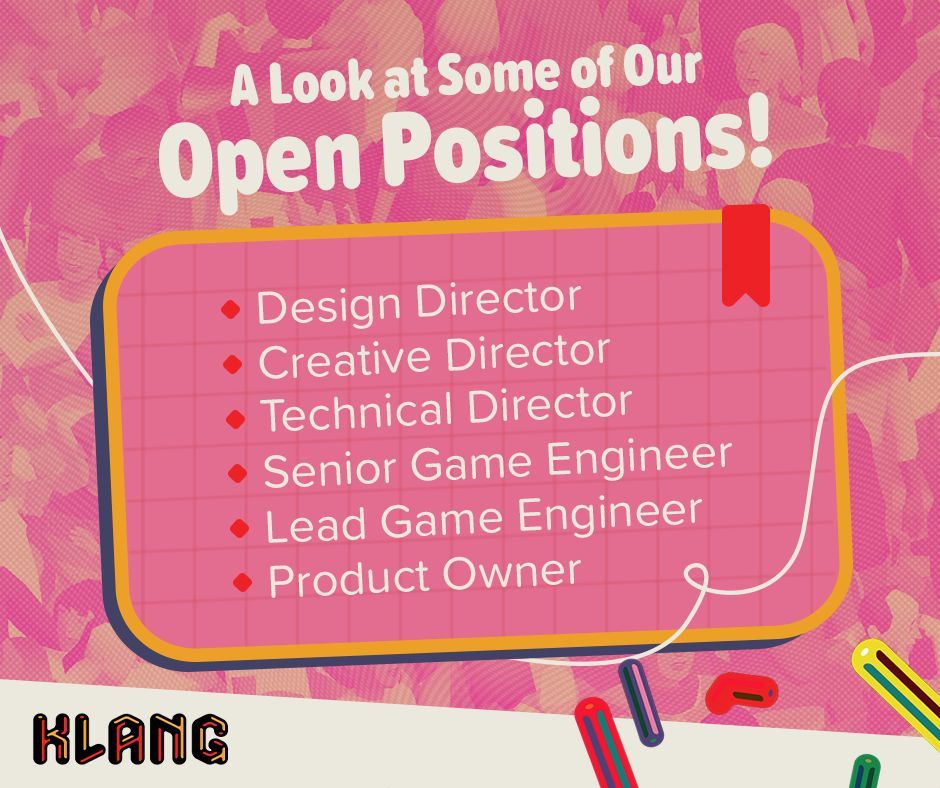 Are you looking for a job in the gaming industry 🎮? In this week’s blog post, we dive into a few of our current open positions and talk about how to apply. Go check out the full post for more info!

Read the full blog post here: buff.ly/4ciDIT3

#gaming #gamedev #careers