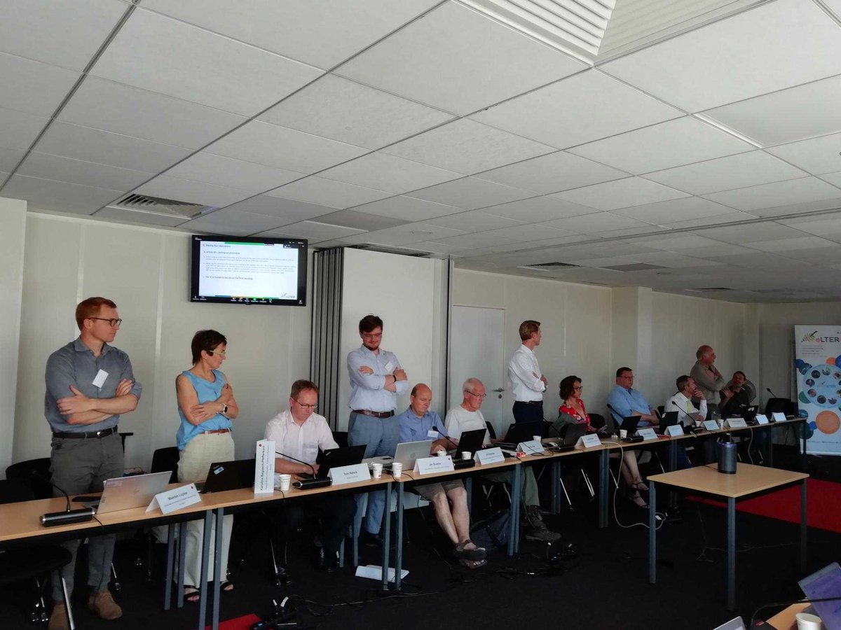 🔛 Day 2 of the IC meeting is in full swing! We started with an update on the development of the eLTER Service Portfolio. Then, the 4 model scenarios for the membership fee were placed for voting, followed by deliberation on the eLTER ERIC statutes. Great energy in the room. 🙌