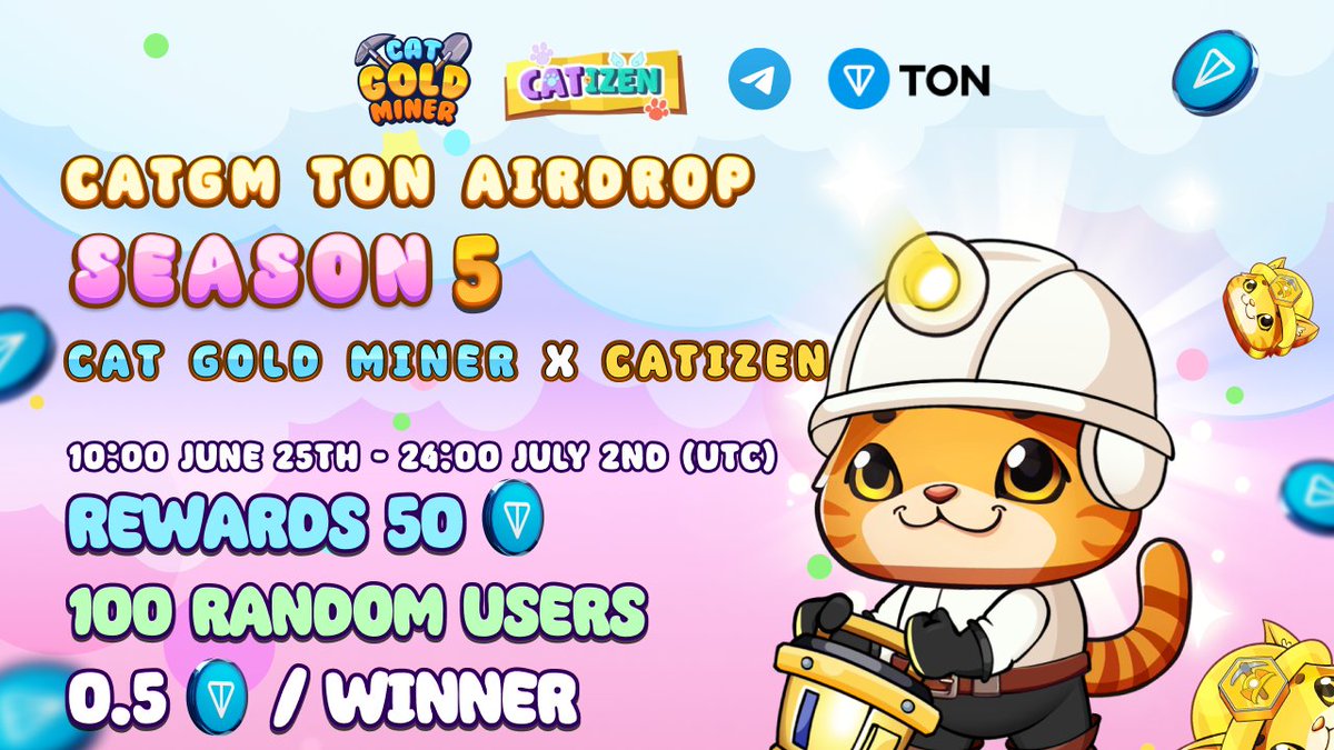 Cat Gold Miner tweet media