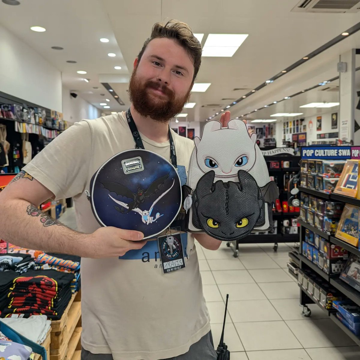 New <a href="/Loungefly/">Loungefly</a> hitting the shelves today! Miles Morales and How To Train Your Dragon! 

#spiderman