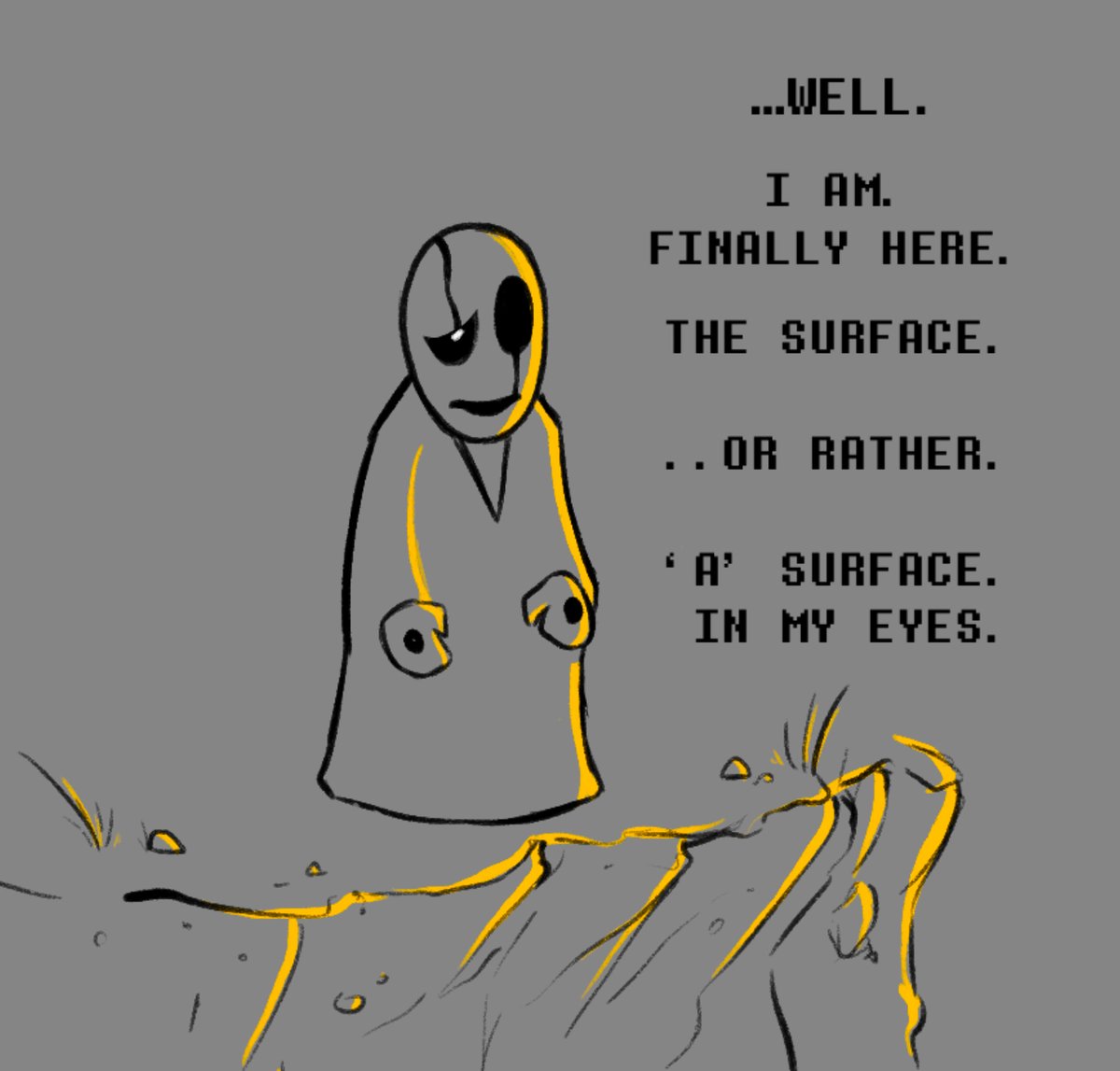 grappodango's tweet photo. gaster’s return
#undertale #undertalefanart
1/5🧵 https://t.co/jUazc0n8Jg