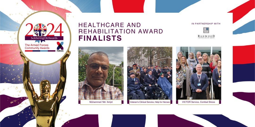 Martin Taylor (@mhtmartin) on Twitter photo Weโre sponsoring this yearโs #SoldieringOnAwards!ย 
The awards recognise incredible accomplishments by remarkable individuals and charitable organizations who have gone above and beyond to support Britainโs Armed Forces community.
Meet the finalists: okt.to/ImLWYC Weโre sponsoring this yearโs #SoldieringOnAwards!ย 
The awards recognise incredible accomplishments by remarkable individuals and charitable organizations who have gone above and beyond to support Britainโs Armed Forces community.
Meet the finalists: okt.to/ImLWYC