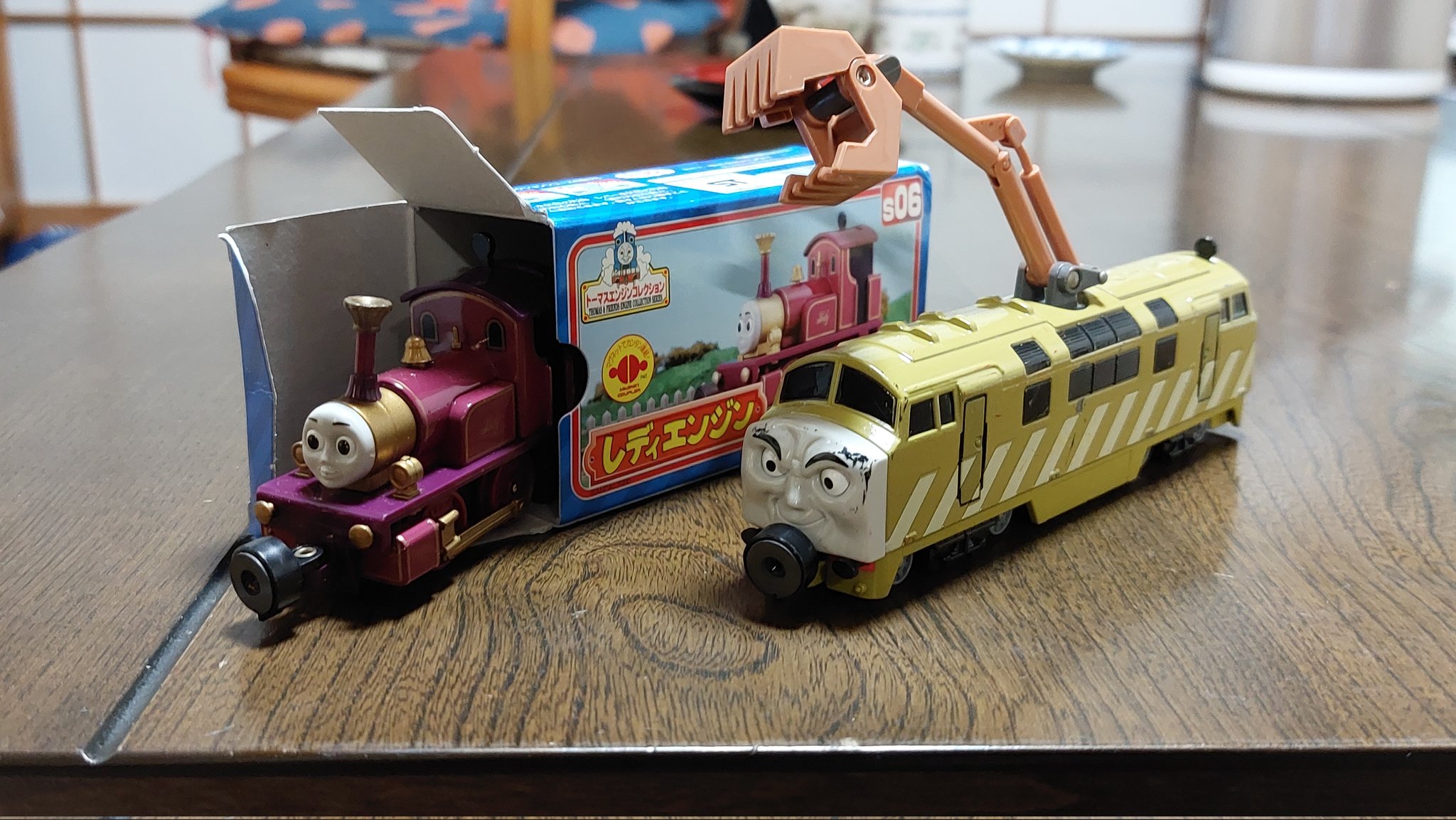 BANDAI - トーマスエンジンコレクション　ディーゼル10・レディー・ドッヂ・スプラッター トーマスエンジンコレクション ディーゼル10 ドッヂ スプラッター