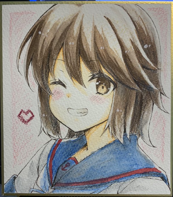 深雪ちゃん描いたよー😀 