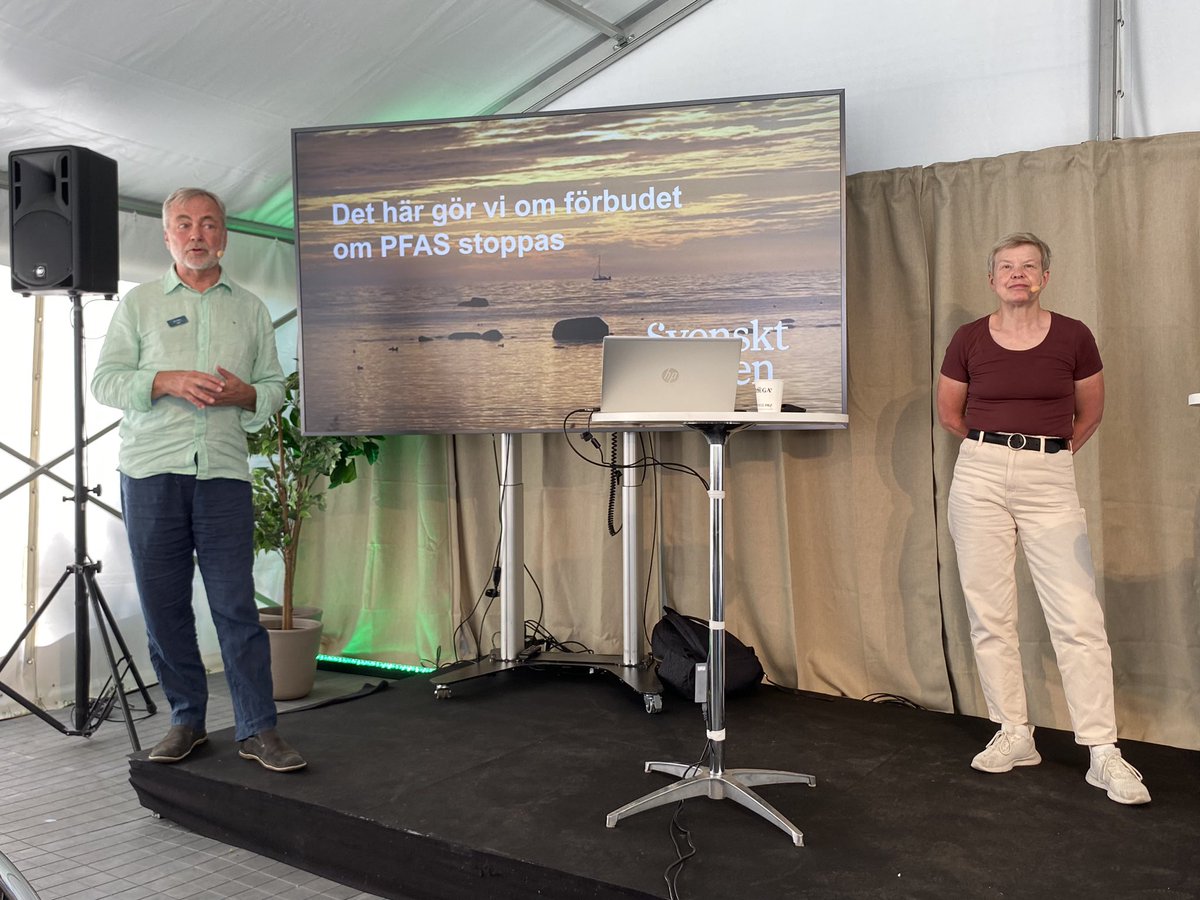 Axfood (@axfood) on Twitter photo ”Viktigt att PFAS, och så många kemikalier som möjligt, förbjuds i konsumentprodukter”, säger Åsa Domeij i #Almedalen. <a href="/SvensktVatten/">@SvensktVatten</a> <a href="/SvKonsumenter/">Sveriges Konsumenter</a> <a href="/RISEsweden/">RISE</a> <a href="/gialuhr/">Katarina Luhr</a> #PFAS ”Viktigt att PFAS, och så många kemikalier som möjligt, förbjuds i konsumentprodukter”, säger Åsa Domeij i #Almedalen. <a href="/SvensktVatten/">@SvensktVatten</a> <a href="/SvKonsumenter/">Sveriges Konsumenter</a> <a href="/RISEsweden/">RISE</a> <a href="/gialuhr/">Katarina Luhr</a> #PFAS