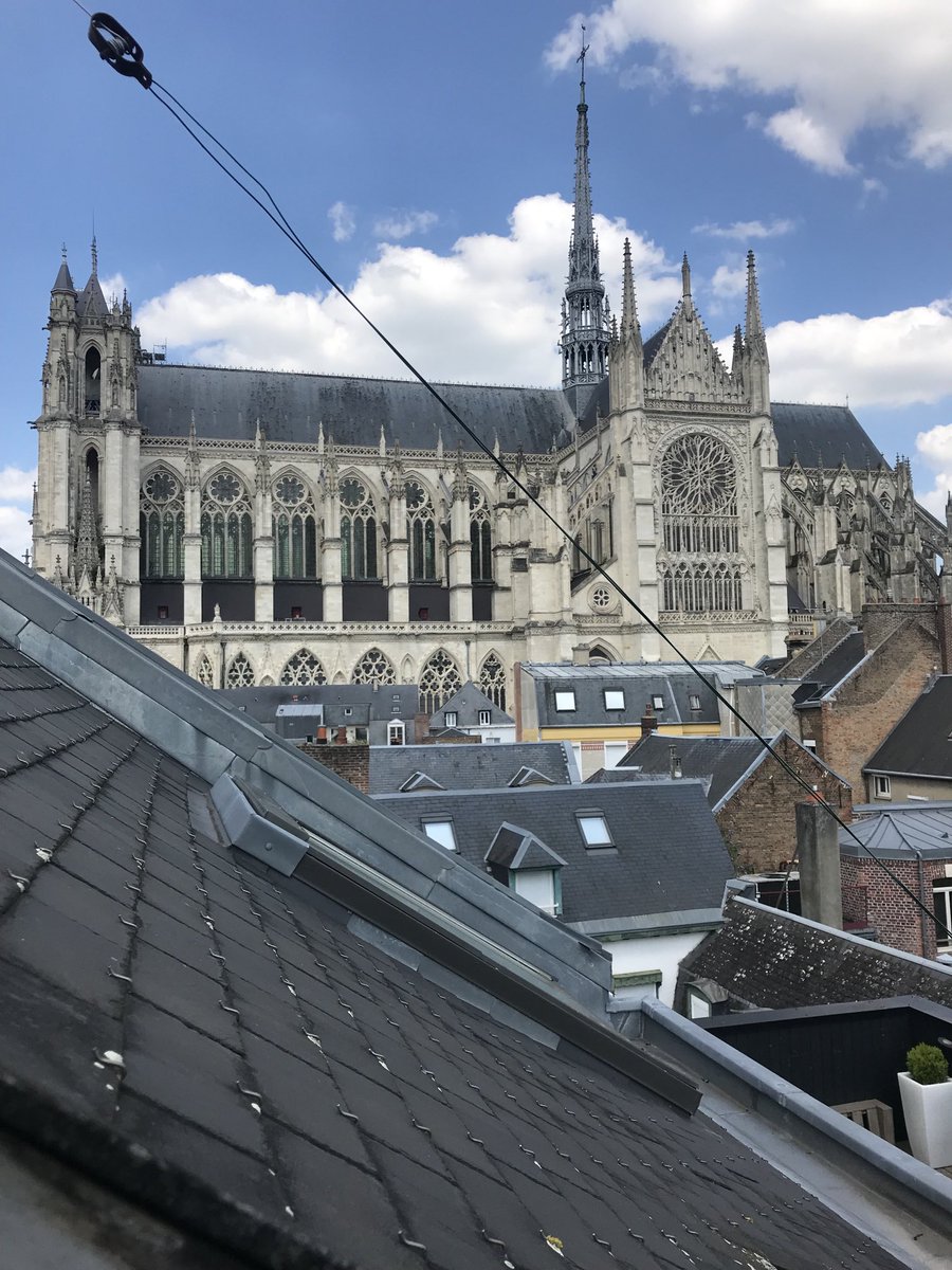One of the joys of this French WWI conference is not only the discussions against the backdrop of Amiens but crucially a very long lunch with wine too. Most relaxed.