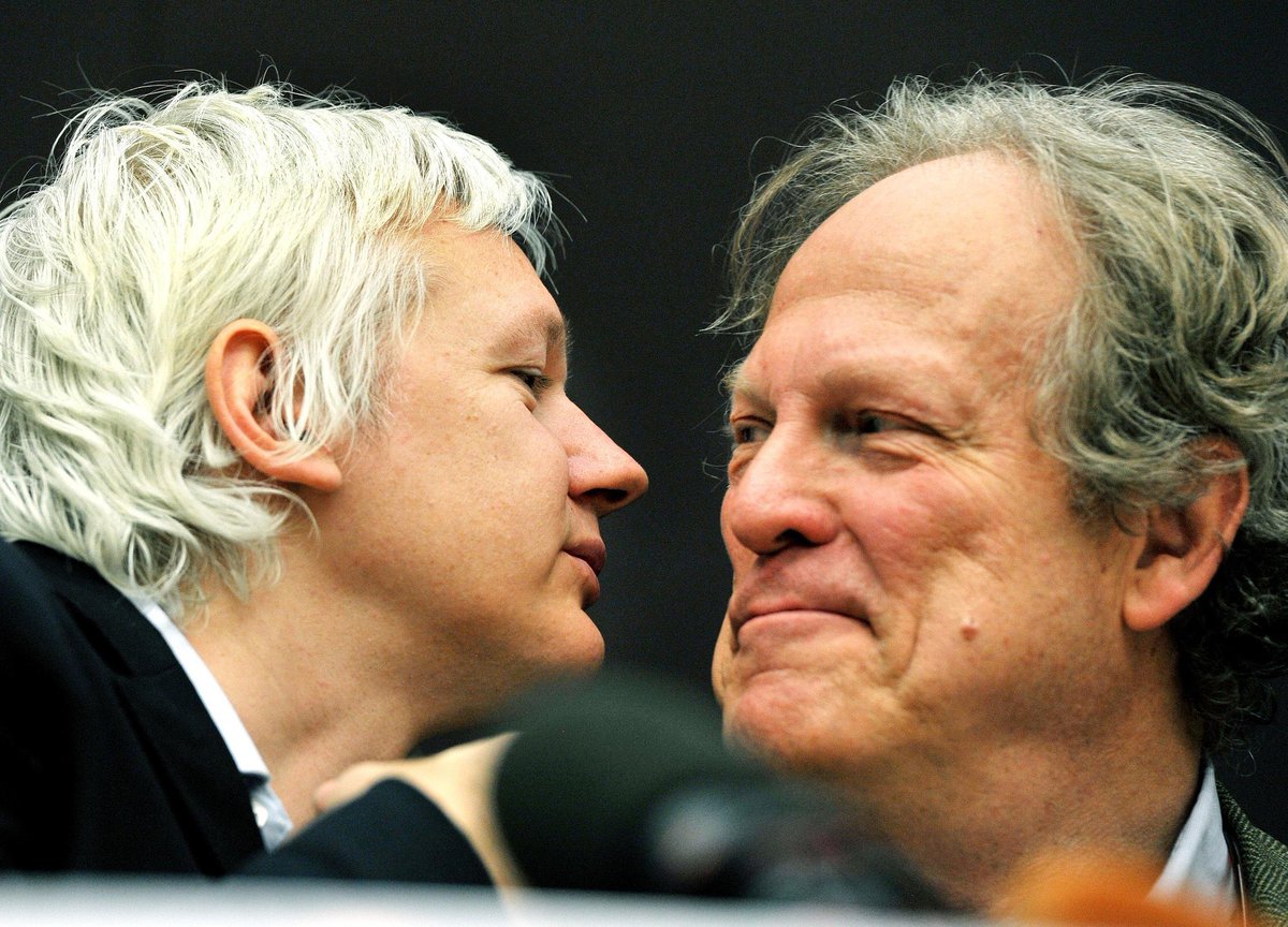 John Pilger 

Daniel Ellsberg 

Vivienne Westwood

Gavin MacFadyen

Just some of the heroes that are no longer with us that are no doubt smiling and cheering from the heavens as Julian Assange, the most fearless journalist of our times, finally walks today as a free man.